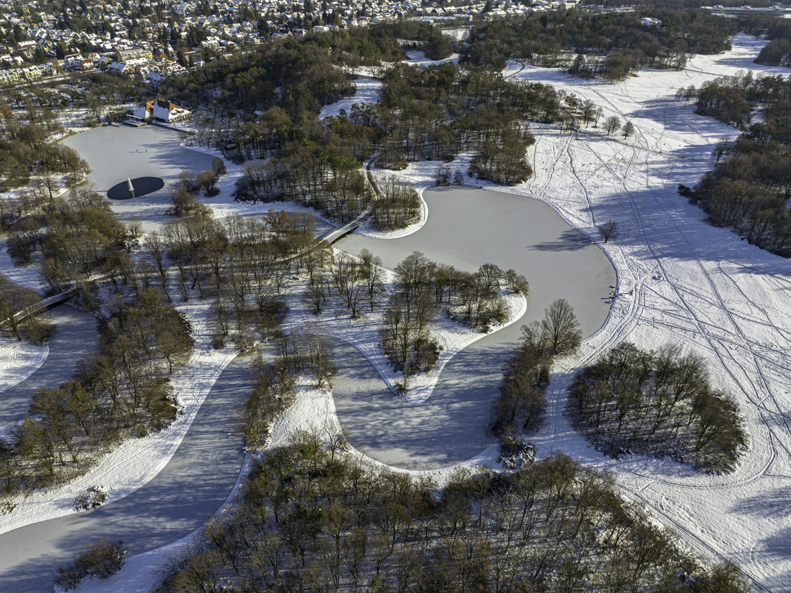 07.12.2021 - Ostpark mir See in Neuperlach