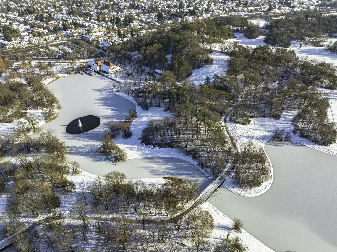 07.12.2021 - Ostpark mir See in Neuperlach