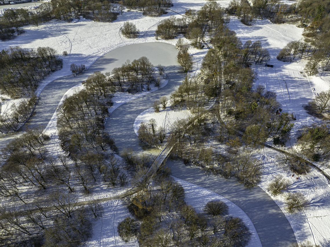 07.12.2021 - Ostpark mir See in Neuperlach