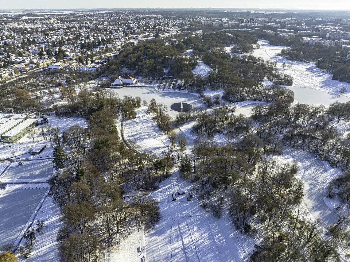 07.12.2021 - Ostpark mir See in Neuperlach
