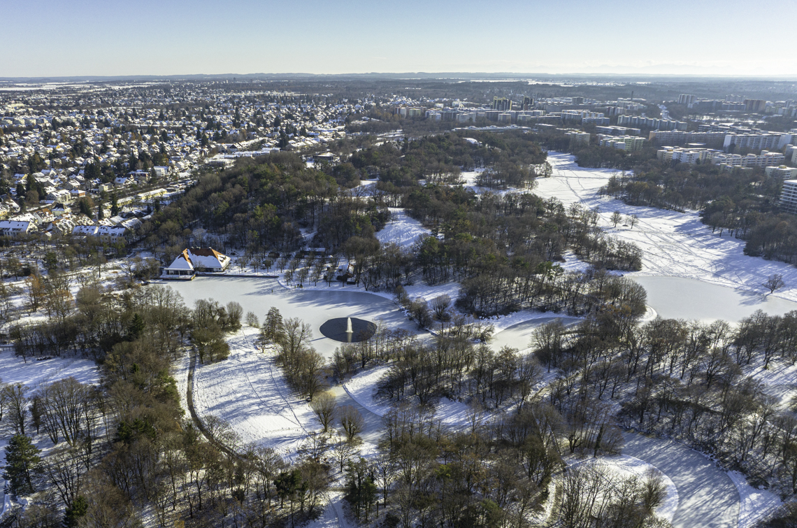 07.12.2021 - Ostpark mir See in Neuperlach