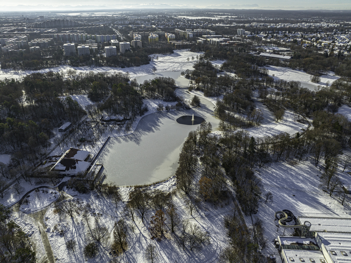 07.12.2021 - Ostpark mir See in Neuperlach