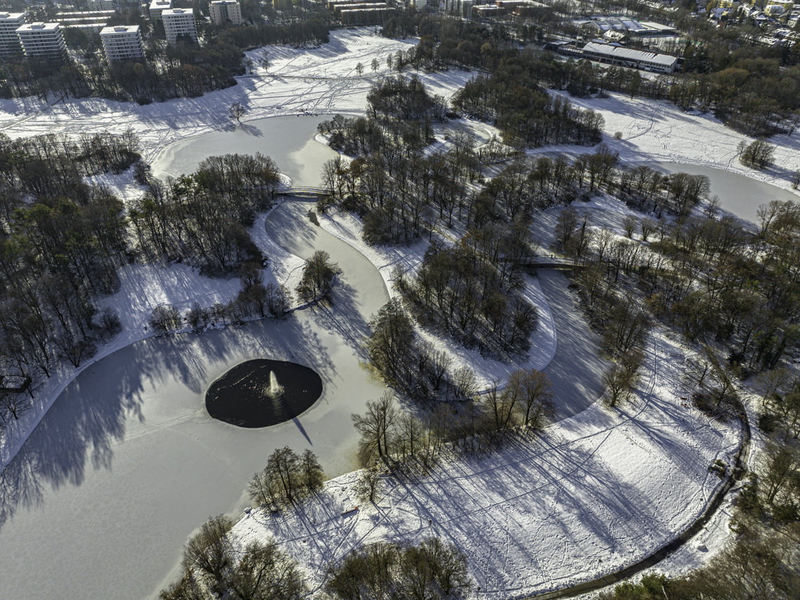 07.12.2021 - Ostpark mir See in Neuperlach