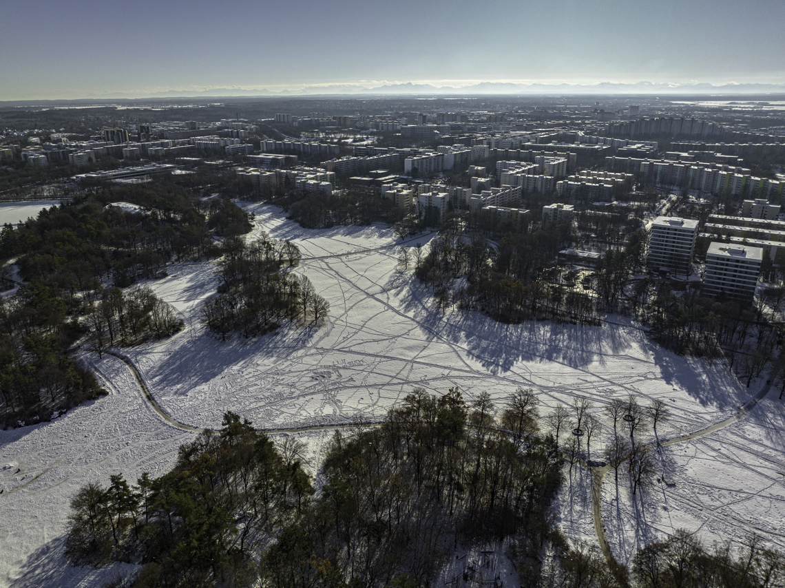 07.12.2021 - Ostpark mir See in Neuperlach
