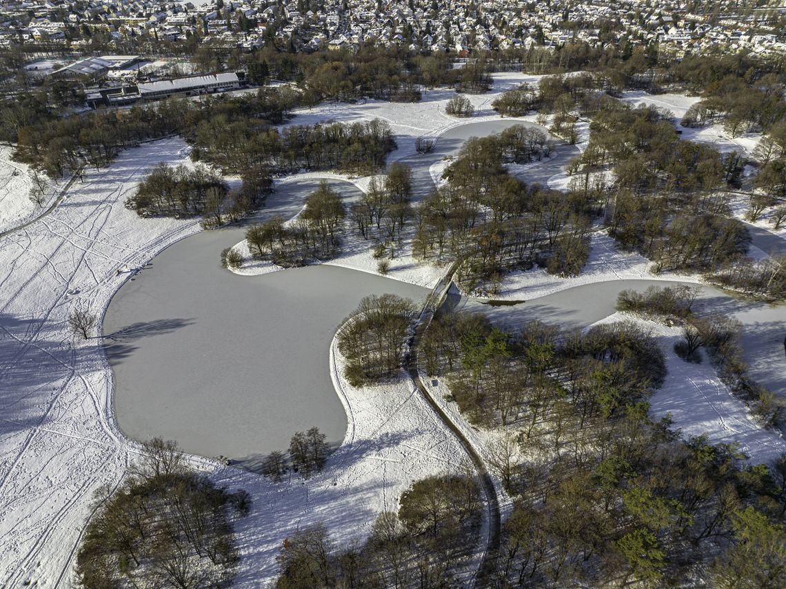 07.12.2021 - Ostpark mir See in Neuperlach