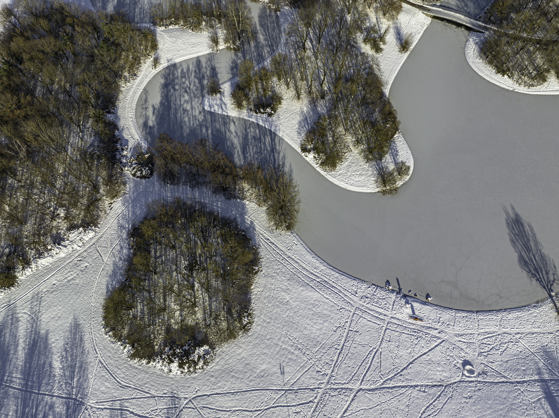 07.12.2021 - Ostpark mir See in Neuperlach