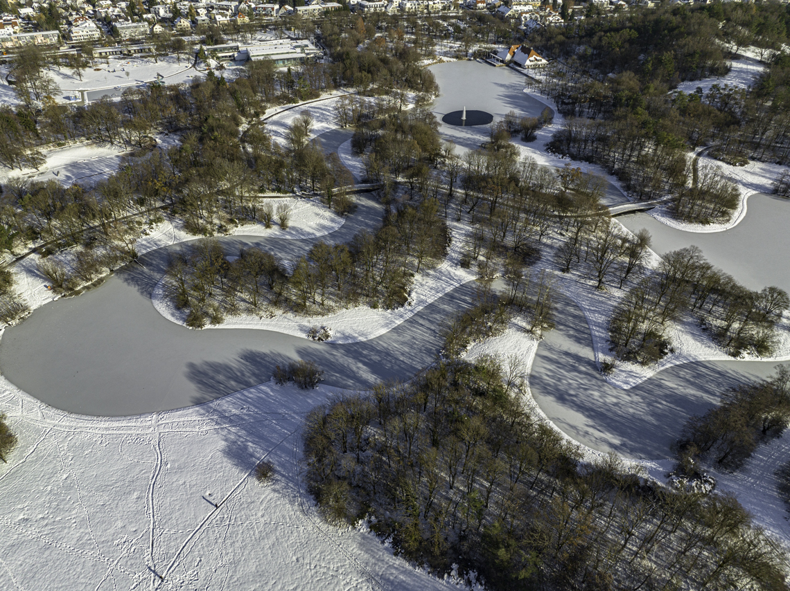 07.12.2021 - Ostpark mir See in Neuperlach