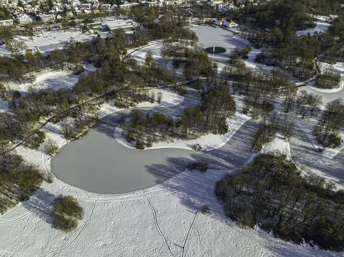 07.12.2021 - Ostpark mir See in Neuperlach