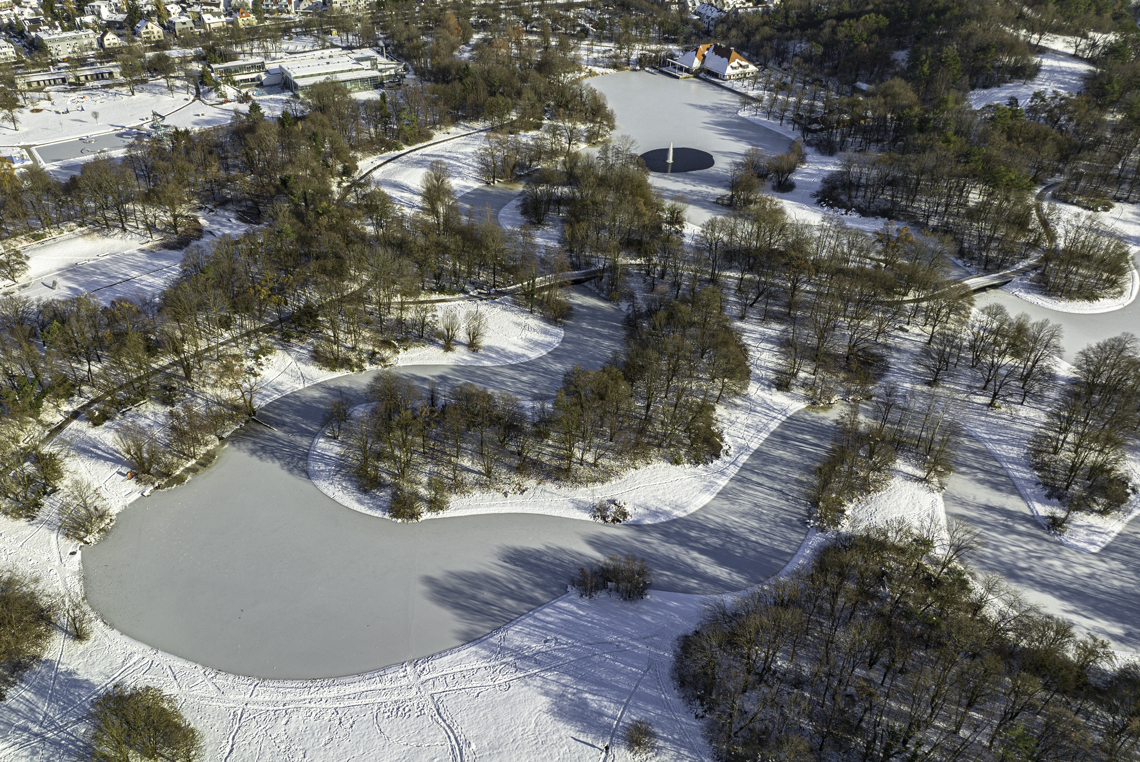 07.12.2021 - Ostpark mir See in Neuperlach