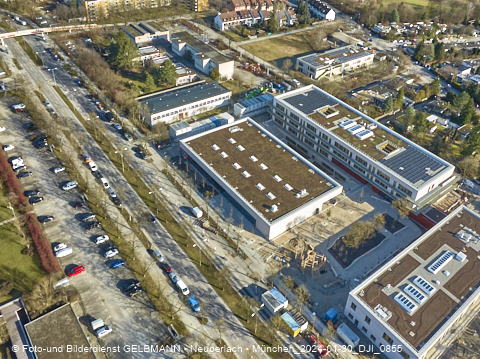 30.01.2024 - Baustelle zur Grundschule am Karl-Marx-Ring in Neuperlach