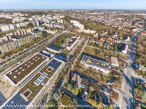 30.01.2024 - Baustelle zur Grundschule am Karl-Marx-Ring in Neuperlach