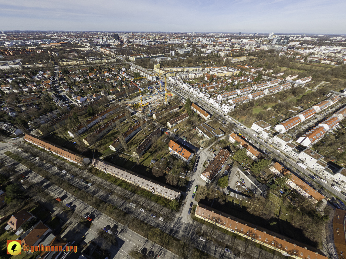 15.02.2024 - Maikäfersiedlung in Berg am Laim