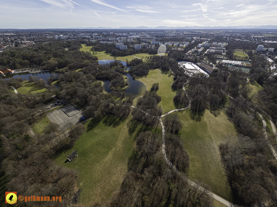 15.02.2024 - der Ostpark mit Umgebung in Neuperlach