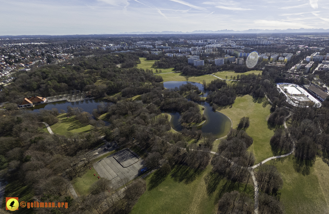15.02.2024 - der Ostpark mit Umgebung in Neuperlach