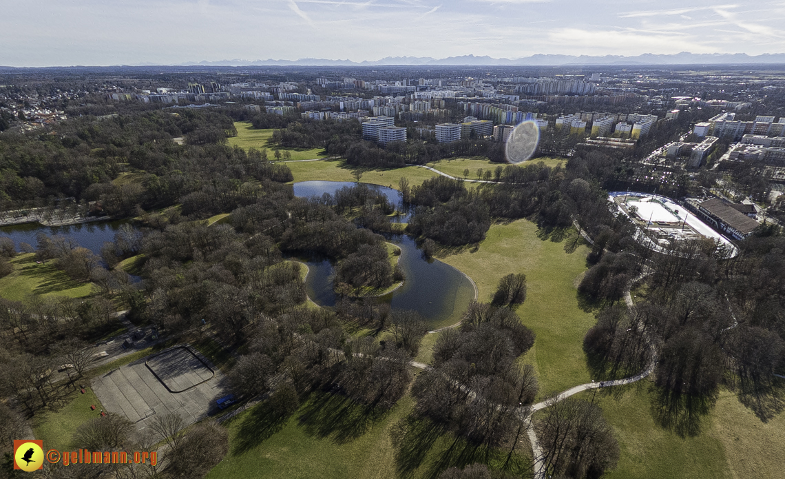 15.02.2024 - der Ostpark mit Umgebung in Neuperlach