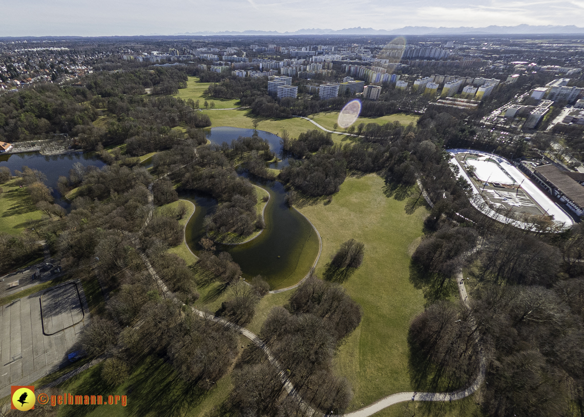 15.02.2024 - der Ostpark mit Umgebung in Neuperlach