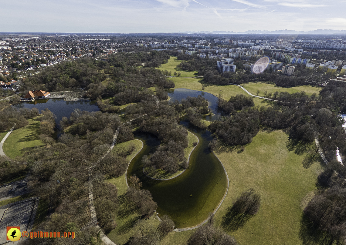 15.02.2024 - der Ostpark mit Umgebung in Neuperlach