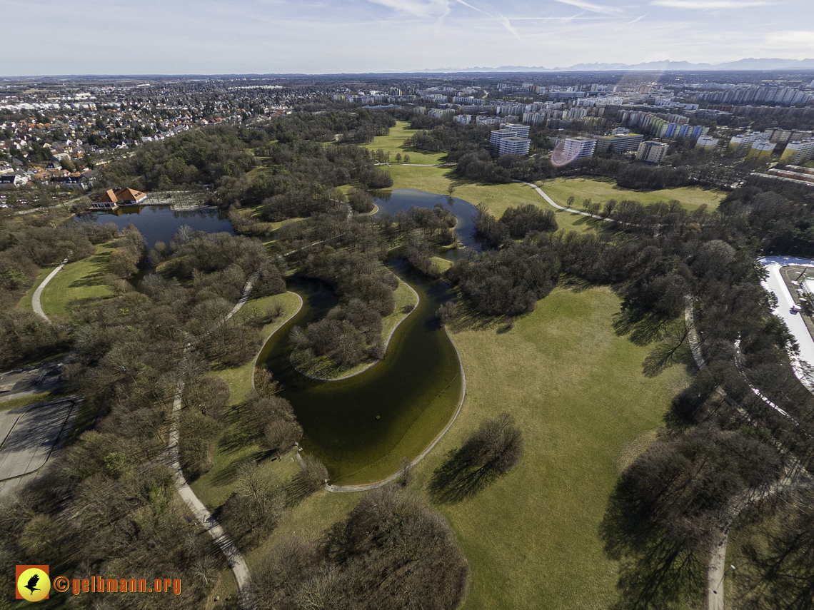 15.02.2024 - der Ostpark mit Umgebung in Neuperlach