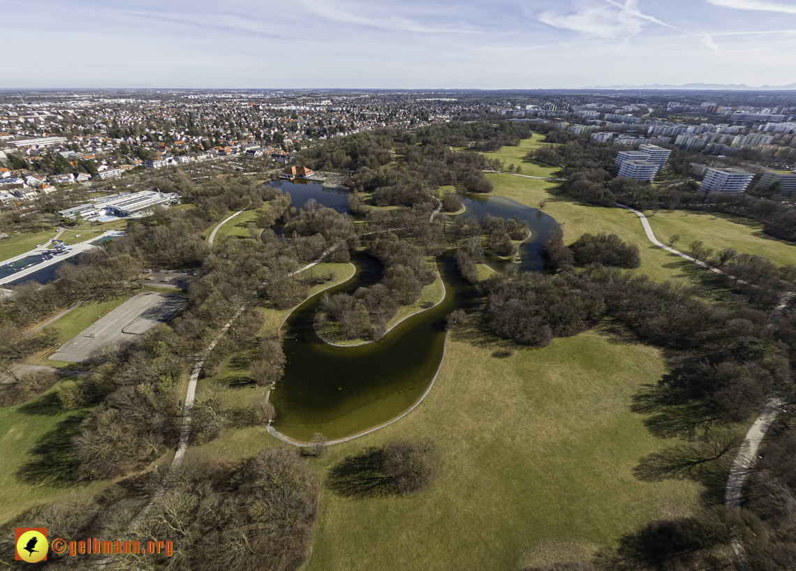 15.02.2024 - der Ostpark mit Umgebung in Neuperlach