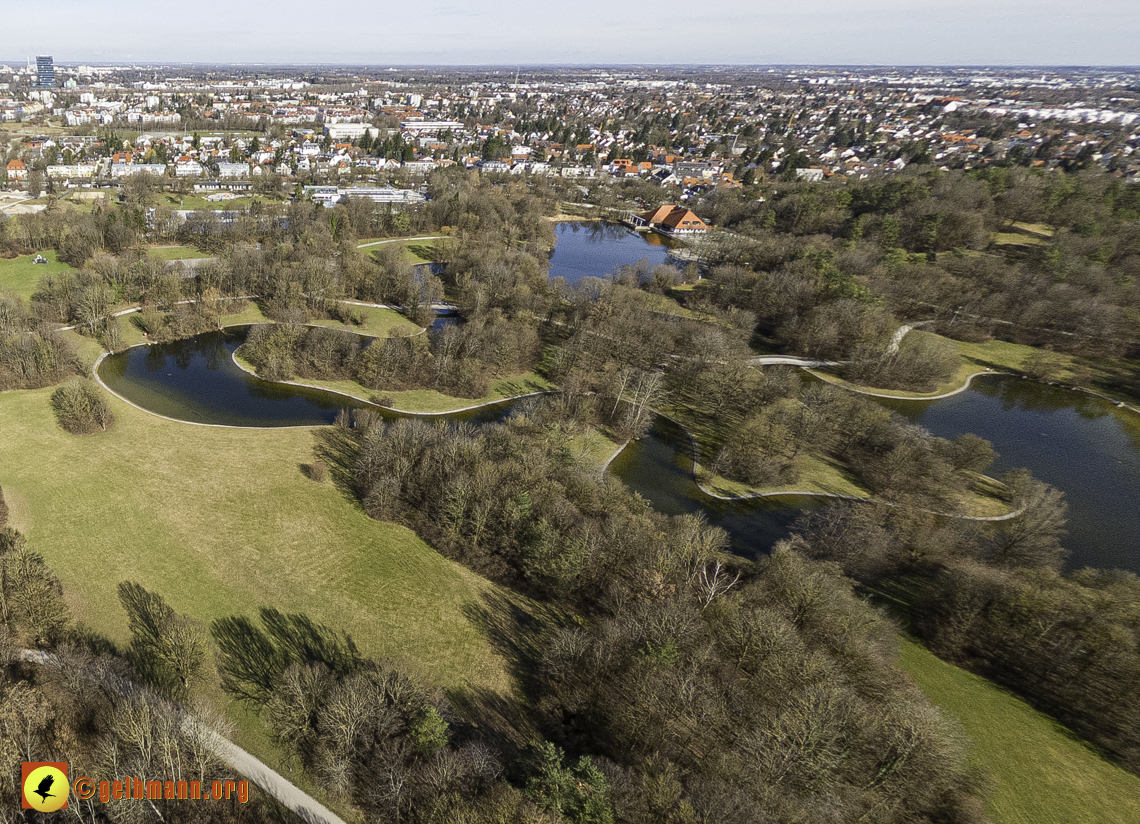 15.02.2024 - der Ostpark mit Umgebung in Neuperlach