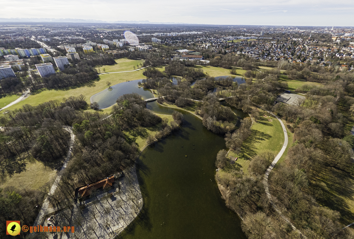 15.02.2024 - der Ostpark mit Umgebung in Neuperlach
