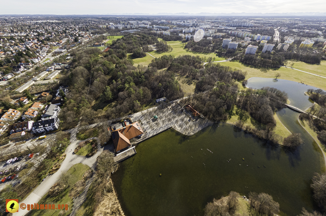 15.02.2024 - der Ostpark mit Umgebung in Neuperlach
