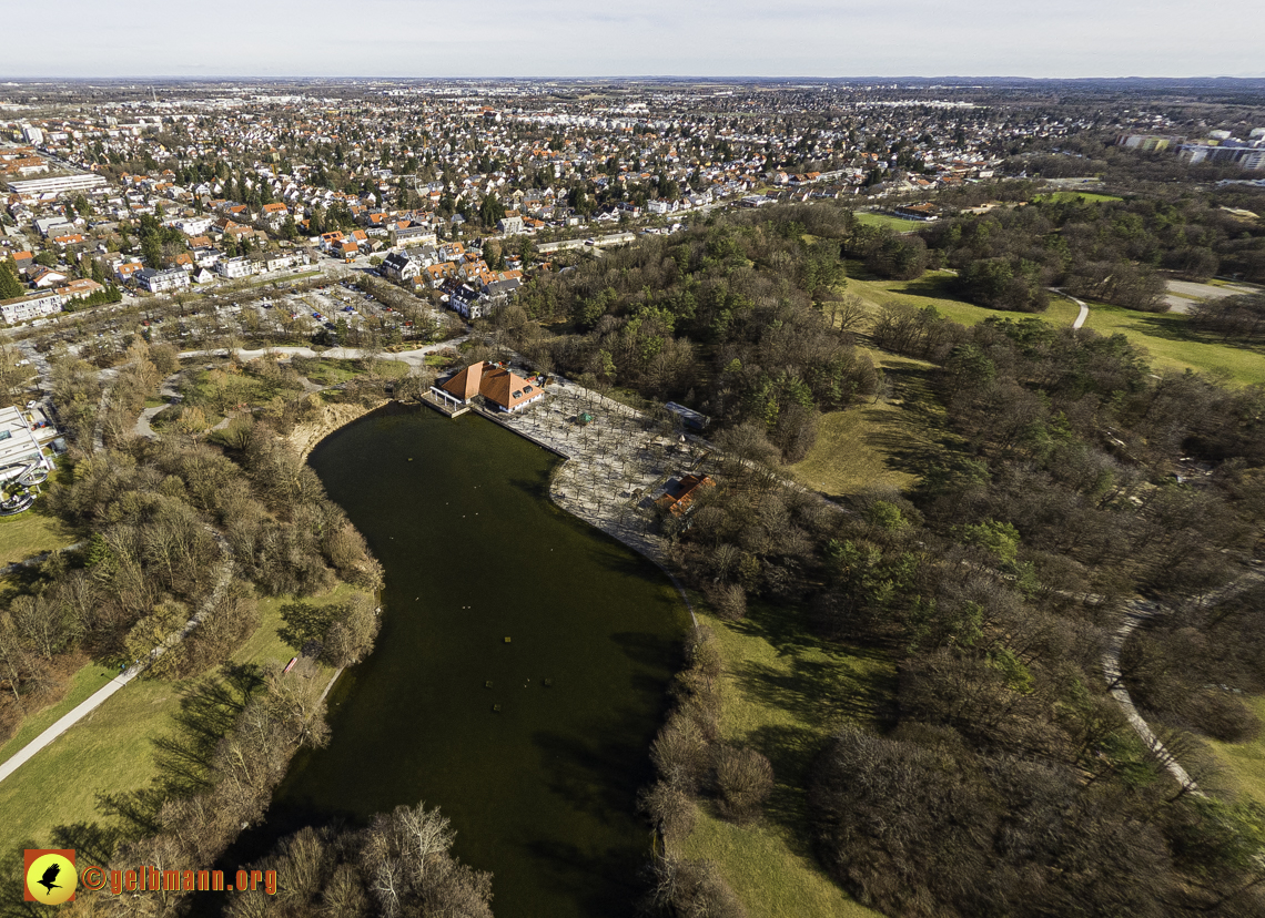 15.02.2024 - der Ostpark mit Umgebung in Neuperlach