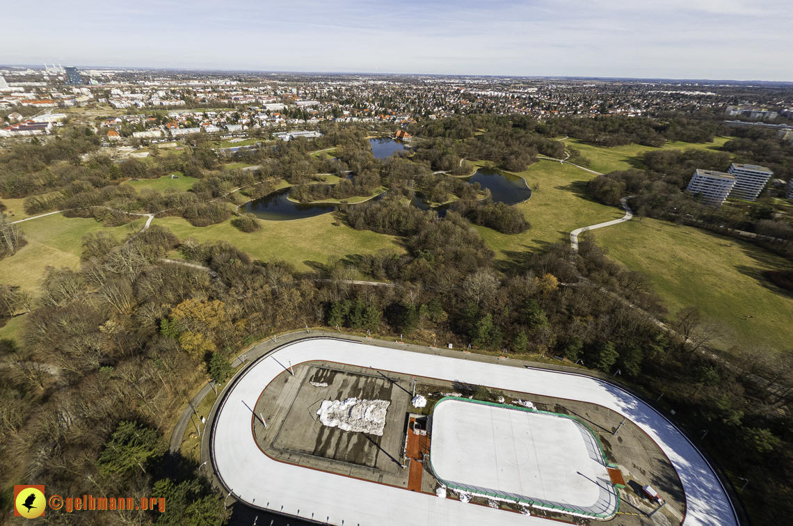 15.02.2024 - der Ostpark mit Umgebung in Neuperlach