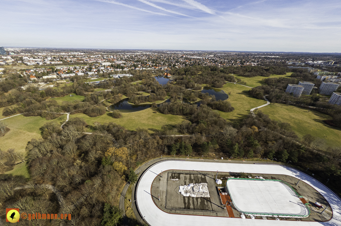 15.02.2024 - der Ostpark mit Umgebung in Neuperlach