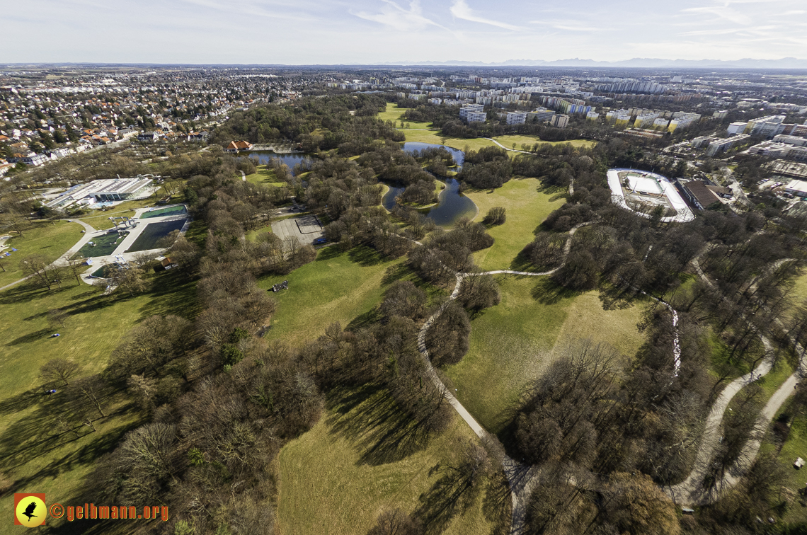 15.02.2024 - der Ostpark mit Umgebung in Neuperlach