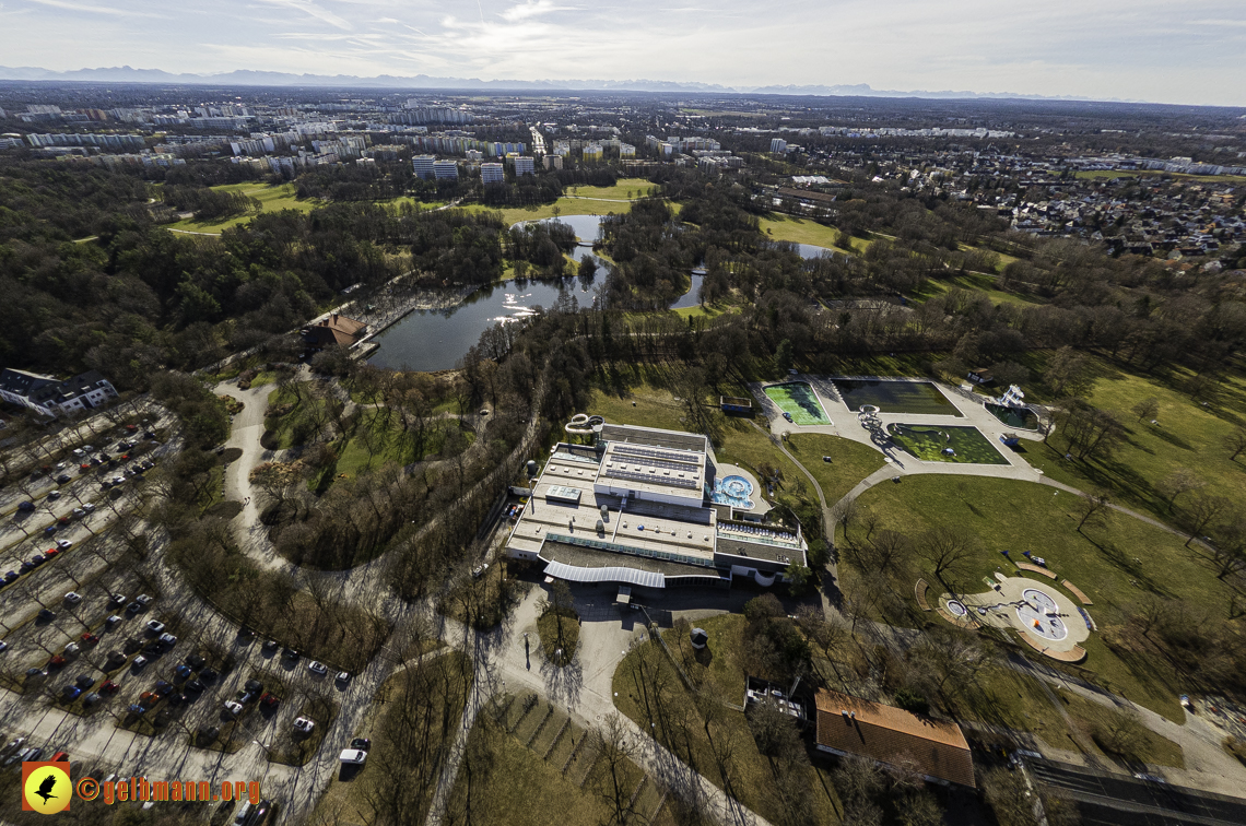 15.02.2024 - der Ostpark mit Umgebung in Neuperlach