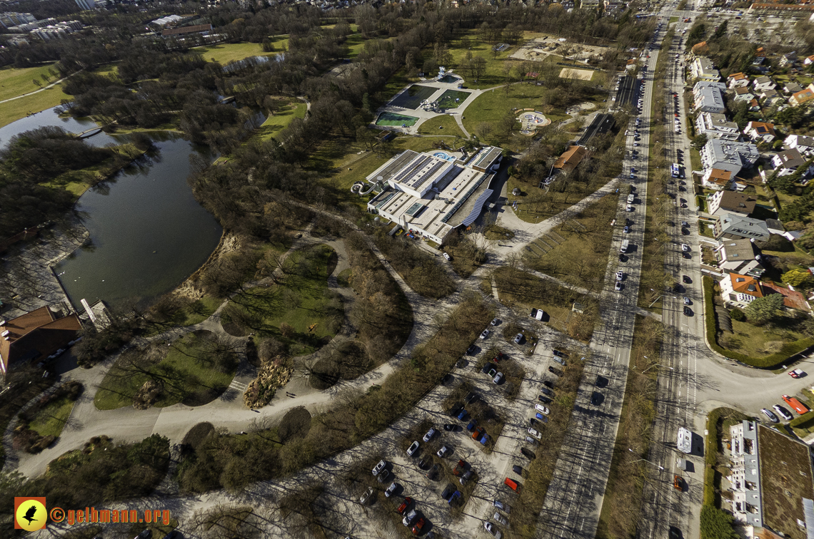 15.02.2024 - der Ostpark mit Umgebung in Neuperlach