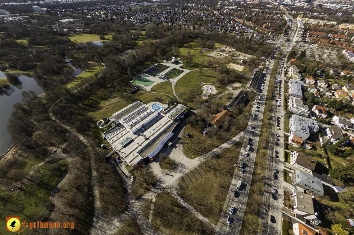 15.02.2024 - der Ostpark mit Umgebung in Neuperlach