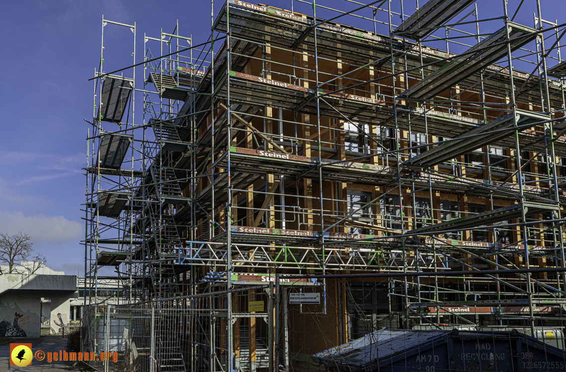 03.03.2024 - Baustelle Haus für Kinder in Neuperlach