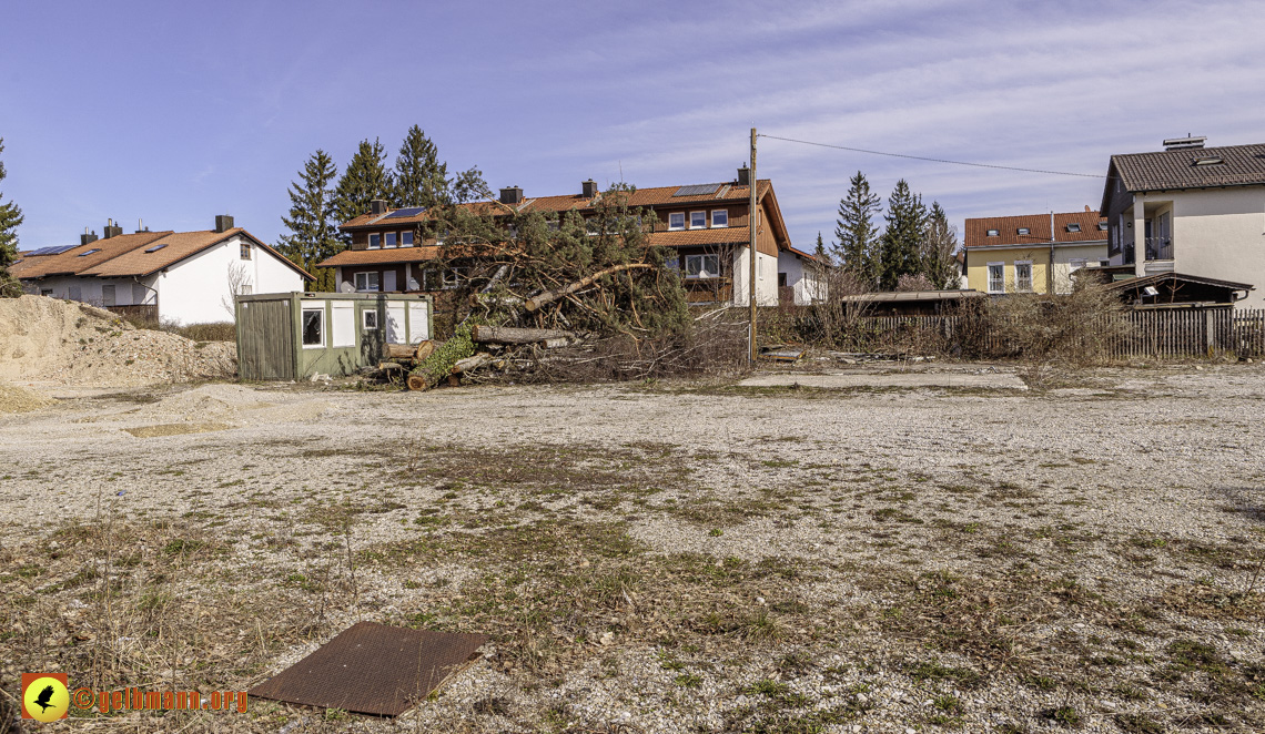 11.03.2024 - Baustelle MONACO an der Heinrich-Wieland/Ecke Corinthstrasse in Neuperlach