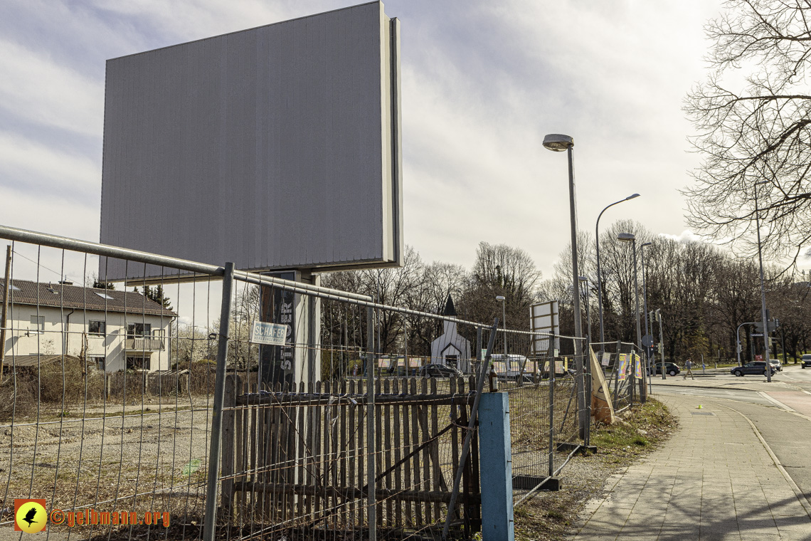 11.03.2024 - Baustelle MONACO an der Heinrich-Wieland/Ecke Corinthstrasse in Neuperlach