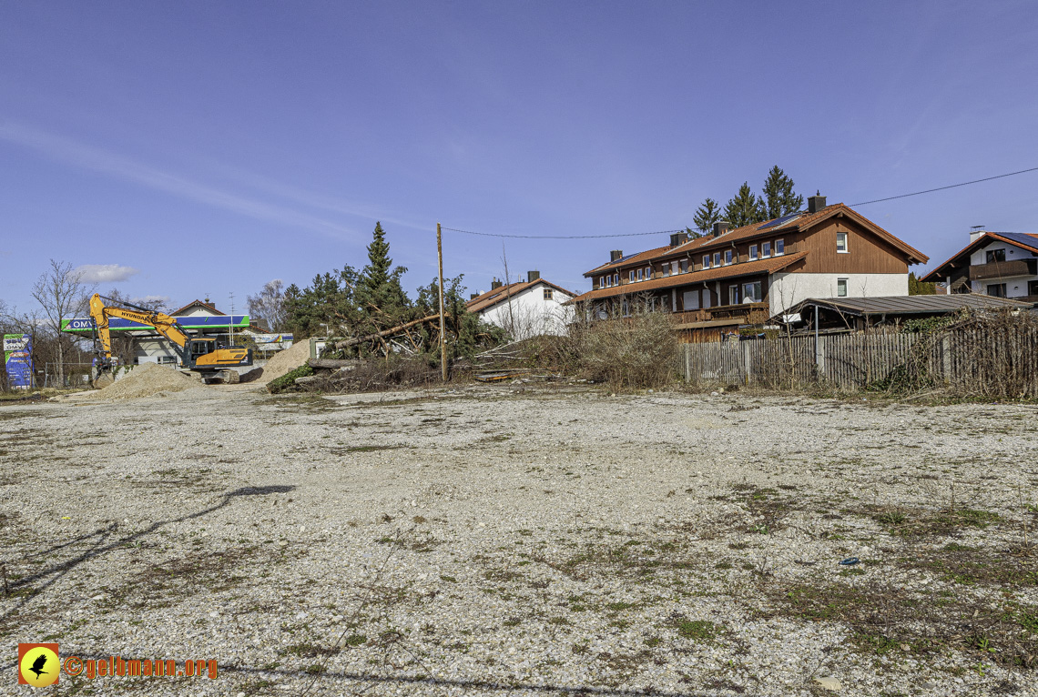 11.03.2024 - Baustelle MONACO an der Heinrich-Wieland/Ecke Corinthstrasse in Neuperlach