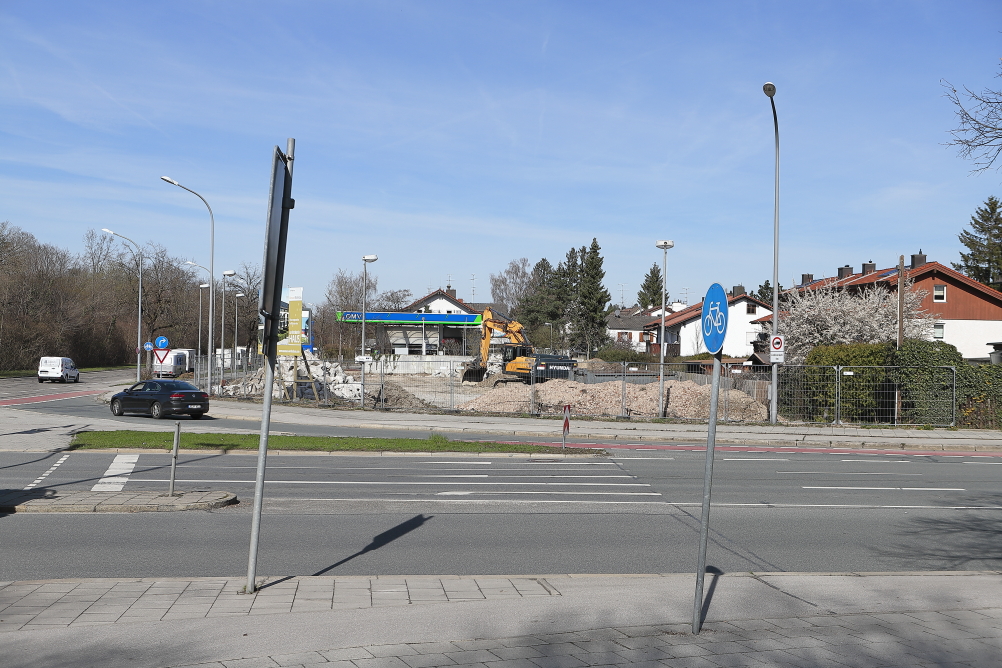 20.03.2024 - Luftbilder der Baustelle MONACO an der Heinrich-Wieland/Ecke Corinthstrasse in Neuperlach