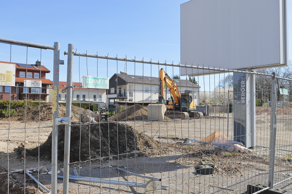 20.03.2024 - Luftbilder der Baustelle MONACO an der Heinrich-Wieland/Ecke Corinthstrasse in Neuperlach