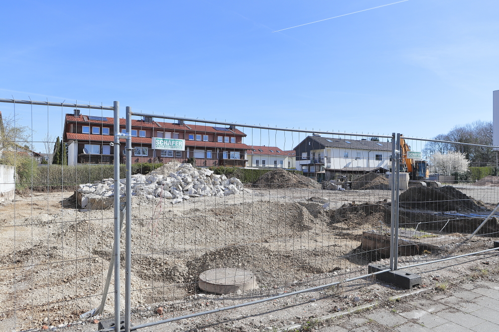 20.03.2024 - Luftbilder der Baustelle MONACO an der Heinrich-Wieland/Ecke Corinthstrasse in Neuperlach