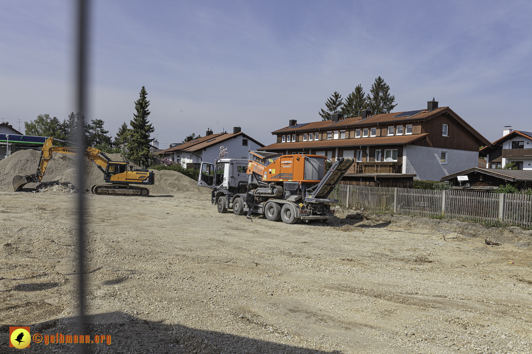 12.04.2024 - Bilder der Baustelle MONACO an der Heinrich-Wieland/Ecke Corinthstrasse in Neuperlach