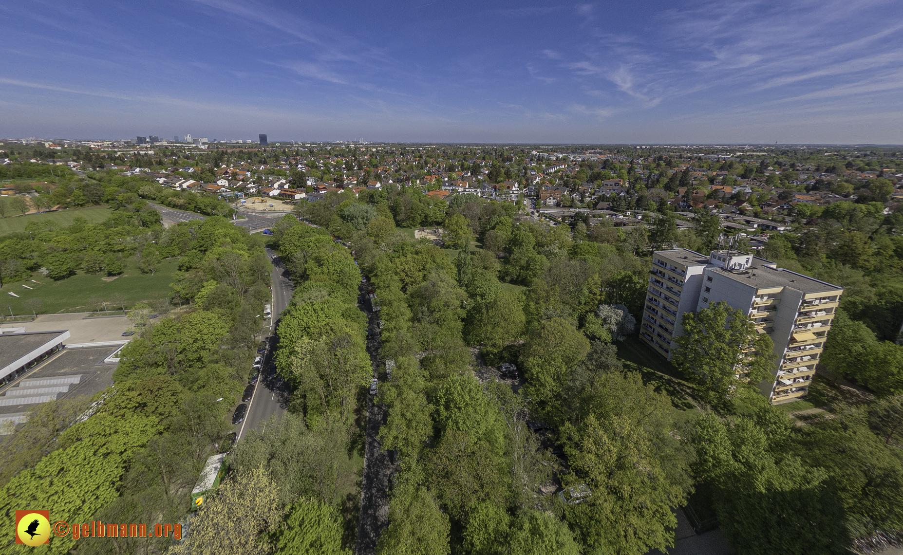 13.04.2024 - Luftbilder der Baustelle MONACO an der Heinrich-Wieland/Ecke Corinthstrasse in Neuperlach