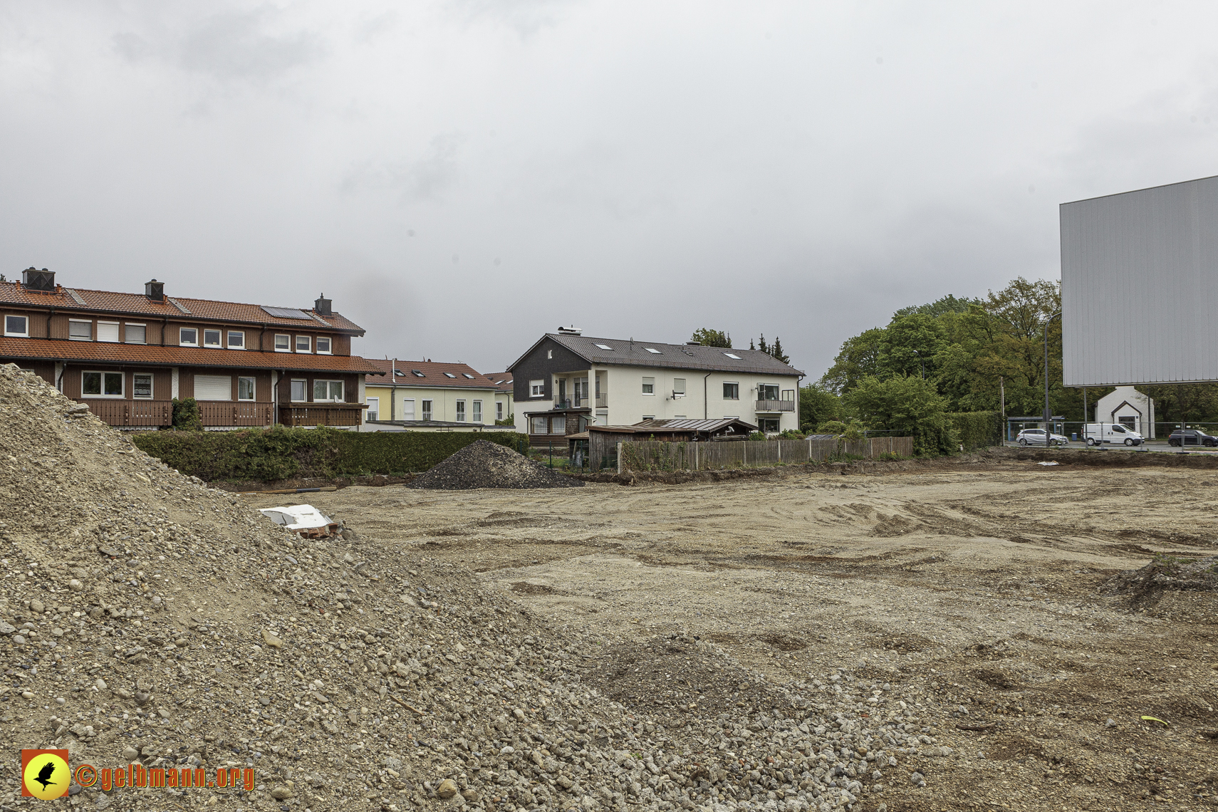 19.04.2024 - Bilder der Baustelle MONACO an der Heinrich-Wieland/Ecke Corinthstrasse in Neuperlach