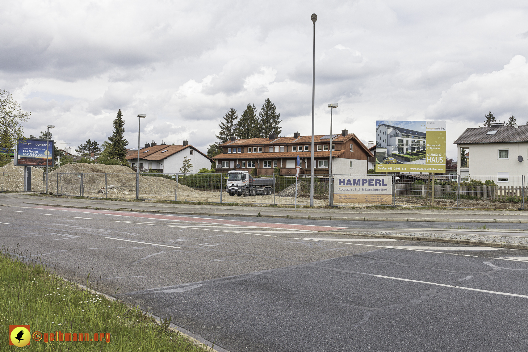 25.04.2024 - Bilder der Baustelle MONACO an der Heinrich-Wieland/Ecke Corinthstrasse in Neuperlach