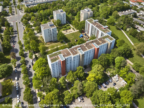 30.04.2024 - Baustelle Karl-Marx-Ring 11-21 in Neuperlach