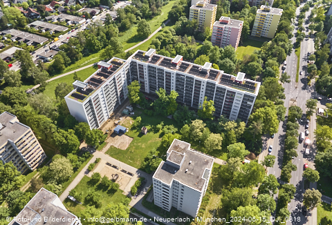 14.05.2024 - Baustelle Karl-Marx-Ring 11-21 in Neuperlach