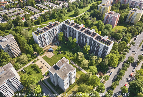 14.05.2024 - Baustelle Karl-Marx-Ring 11-21 in Neuperlach