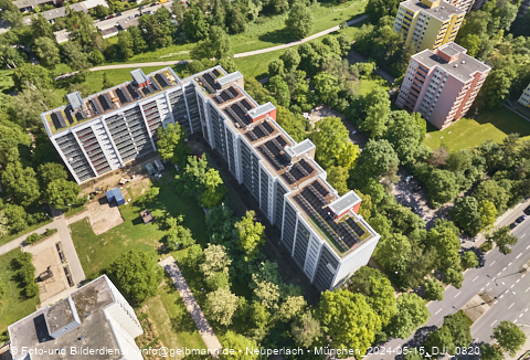 14.05.2024 - Baustelle Karl-Marx-Ring 11-21 in Neuperlach