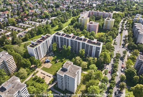 14.05.2024 - Baustelle Karl-Marx-Ring 11-21 in Neuperlach