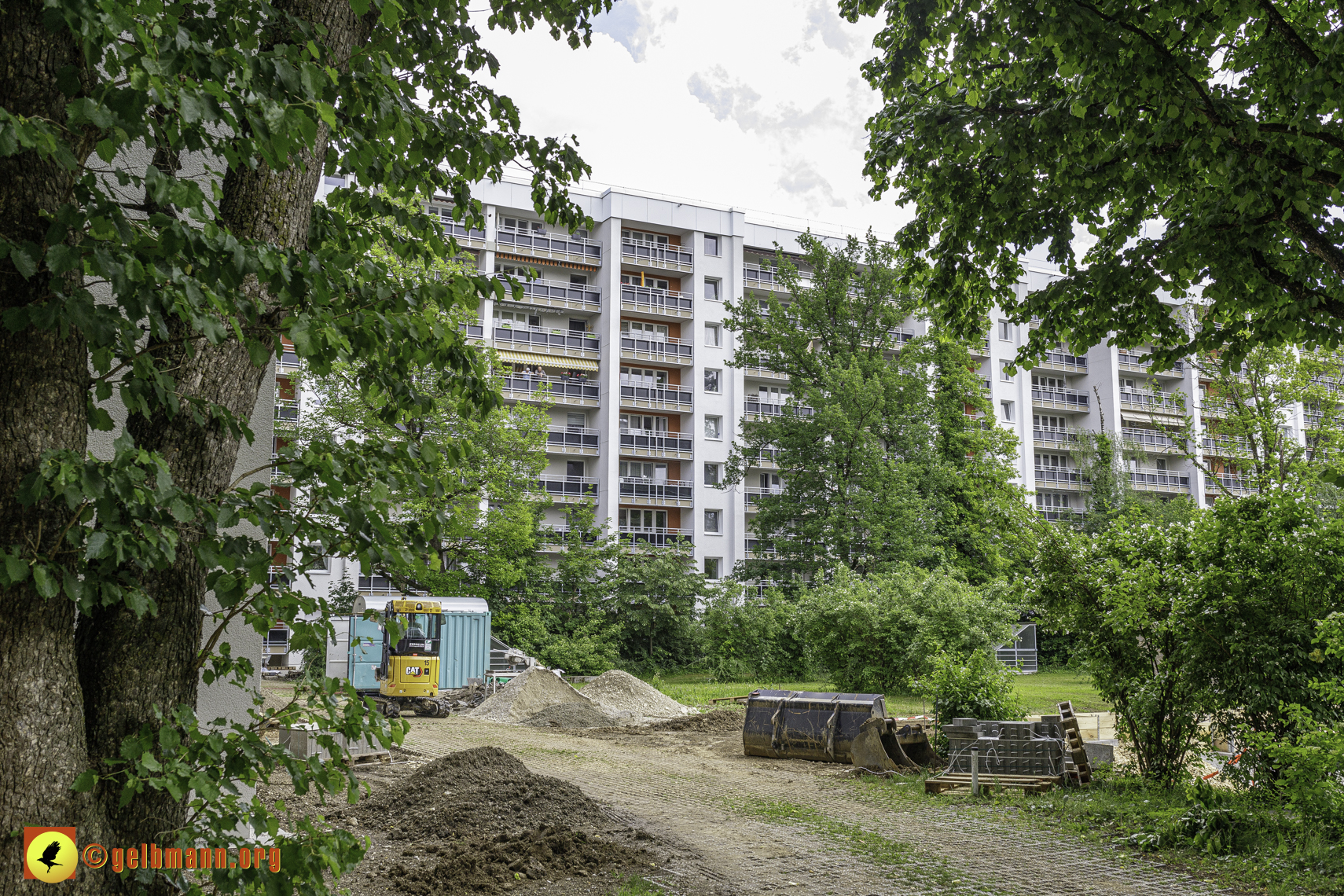 23.05.2024 - GEWOFAG-Sanierung am Karl-Marx-Ring 11-21